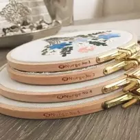 Nurge Pazarlama Nurge buko medienos siuvinėjimo lankeliai 16 cm 100-3