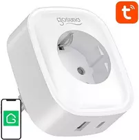 Gosund SP6 16A USB-C 20W Tuya smart WiFi/Bluetooth lizdas