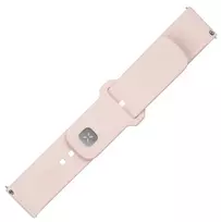 Fixed | Sporty Strap Set with Quick Release 20mm for Išmanusis laikrodis | 160-235 mm | Rožinė | Silicone