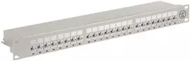 Wentronic Patch skydelis FTP CAT 6A ekranuotas 24 prievadų Goobay