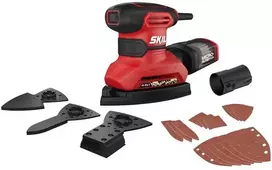Skil_Red Elektrinis trikampis šlifuoklis Skil 7261AA, 1.7kg, 160 W