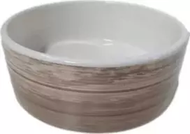 Yarro keraminis dubenėlis šuniui ir katei, medžio motyvas, 16 x 6 cm, 0,5 l