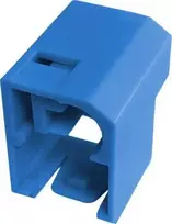 RJ45 kištuko užraktas nuo neleistino atjungimo, mėlynas (pak. 24 vnt. + raktas) ALANTEC