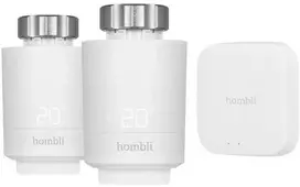 „Hombli“ – išmaniojo radiatoriaus termostato pradinis rinkinys (2+BT tiltas)