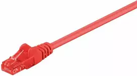 Goobay Kabelis LAN Patchcord CAT 6 U/UTP RAUDONA 1,5 m