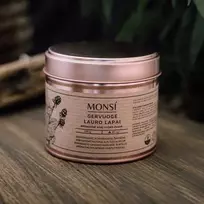 250ml. Aromatinė žvakė Gervuogė + lauro lapas, MONSÍ