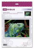 Riolis Siuvinėjimo kryželiu rinkinys "Iguana" 30x21 SR2192