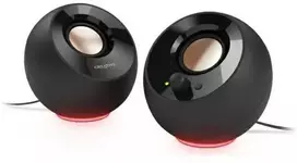 Kompiuterio kolonėlės Creative kompiuterinės kolonėlės 2.0 Pebble SE USB-C su RGB pašvietimu