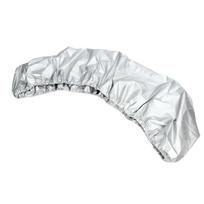 Boat Cover Oxford Cloth Kayak Canoe Boat Waterproof Ultraviolet Resistant Dust Cover Shield Silver 3.1 3.5m