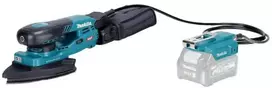Makita BO006CGZ Akumuliatorinis vibracinis šlifuoklis XGT 40V, Trikampis 100X150mm, AWS (be AWS lusto), Be akumuliatorių ir kroviklio!