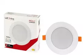 Led_Line Įmontuojamas šviestuvas LED Line MOLLY, 9W, 4000°K, LED