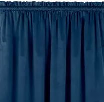 Homede Užuolaidos 400 × 175 cm, tamsiai mėlyna