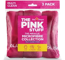 The Pink Stuff Universalios mikropluošto šluostės, 3 vnt.