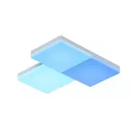 Nanoleaf Sky Light Starter Kit (3 plokštės) | Daugiau nei 6 mln. spalvų su dinamiškomis scenomis