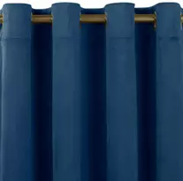 Homede Užuolaidos 400 × 270 cm, tamsiai mėlyna