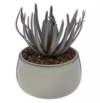 Dirbtinis augalas vazone Atmosphera, žalia, 18 cm