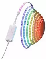 „Nanoleaf Essentials Matter“ išmanioji adresuojama daugiaspalvė HD šviesos juostelė, 5 m, 300 LED | 16 M+