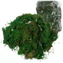 Dirbtinės samanos dekoracijoms, 1kg