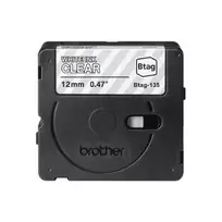 Brother Brolis BTAG-135 | Baltas ant Clear | Btag