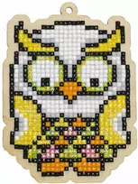 Wizardi Deimantinės mozaikos suvenyras Tropical Owl WW277