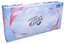 Alice 100L veido servetėlės (100x40pak.)