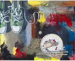 Wizardi Deimantinis paveikslas Teenager's breakfast 50X40 WD2651