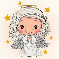 Crafting Spark Angel Deimantinio Paveikslo komplektas CS2557