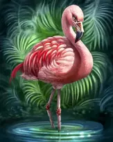 Hobilt Flamingo Deimantinio Paveikslo komplektas CS2572