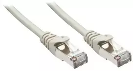 Tinklo kabelis - LINDY 3m Cat.5e F/UTP RJ45 100MHz CCA Pilkas