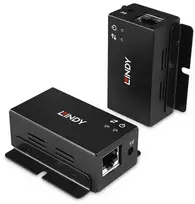 USB Prailginimas - LINDY 2 Prievadų USB 2.0 Cat.6 Prailginimas, 50 m, Juodas