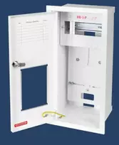 Karwasz RW-1-P Z/O /E Įleidžiamoji skaitiklių spintelė, 1 metro, 1 fazės, 6 moduliai, sandari IP30, 115 mm RW-1P Z O/E