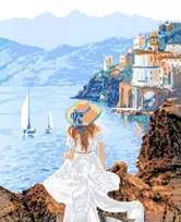 Beldizart Deimantinis paveikslas su porėmiu 40x50 cm Gražus vaizdas DP400