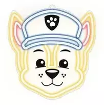 Pakabinamas šviestuvas TelForceone Pakabinamas neoninis LED "Paw Patrol" ant stiklo - Chase OW-130346