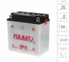 Fulbat Akumuliatorius 9 Ah 130 12V