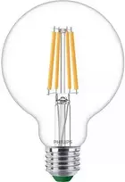 Philips MASTER itin efektyvi LED standartinė 4 W (60 W) E27 827 G95 skaidraus stiklo lemputė