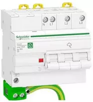 Schneider Electric 3 fazių viršįtampių ribotuvas, 20 kA, 1,5 kV, montuojamas ant DIN bėgelio