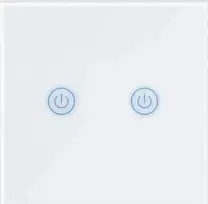 SMART WIFI LIGHT SWITCH dvigubas baltas ART oem