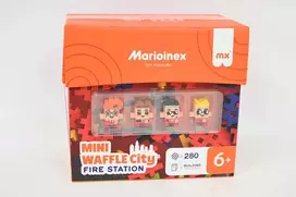 Marioinex mini vafliniai konstruktoriai – Miestas: Gaisrinė, 280 detalių