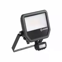 Ledvance 27-41W LED prožektorius FL 50 GEN4, juodas, 4000K, IP65, su judesio davikliu