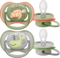 Philips Avent Ultra Air čiulptukai 2 vnt., 6-18 mėn. berniukui, dydis 6-18 mėn., 6-18 mėn.