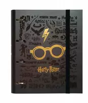 Harry Potter Haris Poteris - A4 segtuvas (4 žiedai, elastinė juosta)