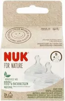 NUK 124025 buteliuko žindukas S 2 vnt