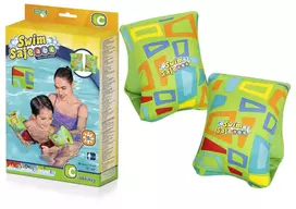 Plaukimo rankovės Lean Toys Bestway, žalios, M/L