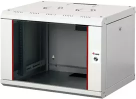 „Spinta Equip“ serverių spinta 19" 07U 600x450mm su stiklinėmis durelėmis