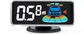 Parkavimo daviklių ekranas 3D LED AMIO-03694