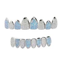 Marine Preciousstone Dental Grillzs Nonallergenic Metal Spokesperson For Celebratory Outfits Social Gatherings 1