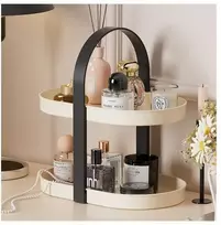 Eu Sandelis Išskirtinis 2 lygių stovas daiktams, kosmetikai, kvepalams AESTHETIC STYLE CB57