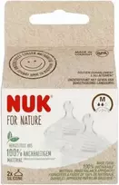 NUK 124026 buteliuko žindukas M 2 vnt
