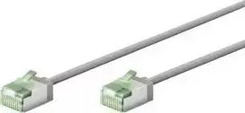 Goobay 74343 Ultra-Flexible CAT 8.1 Komutacinis kabelis, Slim, U/FTP, 0.15 m, Pilkas | Goobay