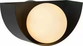 Lucide sieninis šviestuvas Paruoštas LED sieninis šviestuvas koridoriui juodas Lucide BENNI 45201/01/30